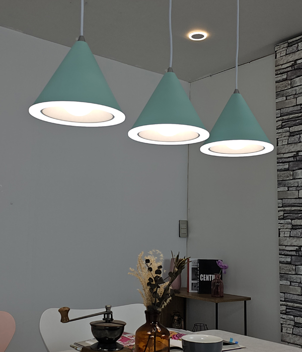 라일스 3등 펜던트조명 LED식탁등 인테리어펜던트 (대/소)