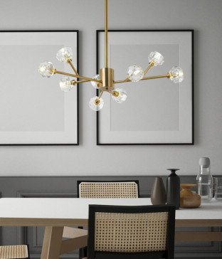 트위드 9등 15등 펜던트조명,인테리어조명,식탁등[전구사은품]