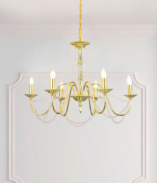 세잔 6등 LED식탁등 크리스탈식탁등 식탁전등