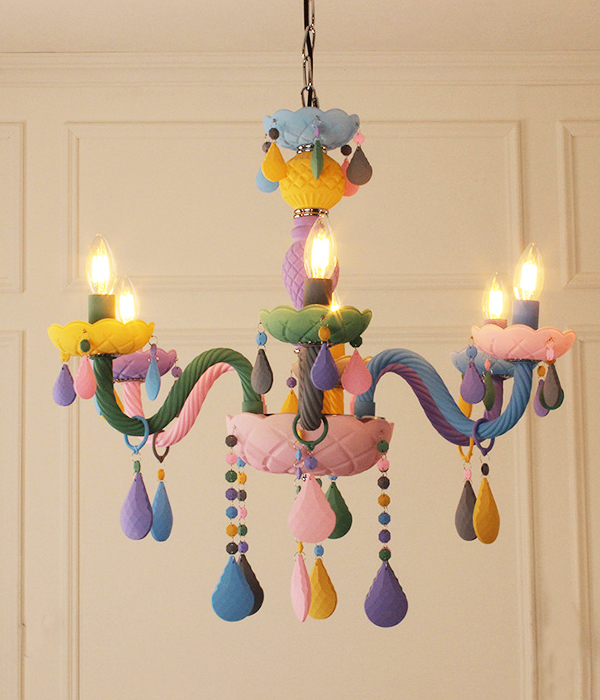 마크모 6등 키즈전등 아이방조명 완조립