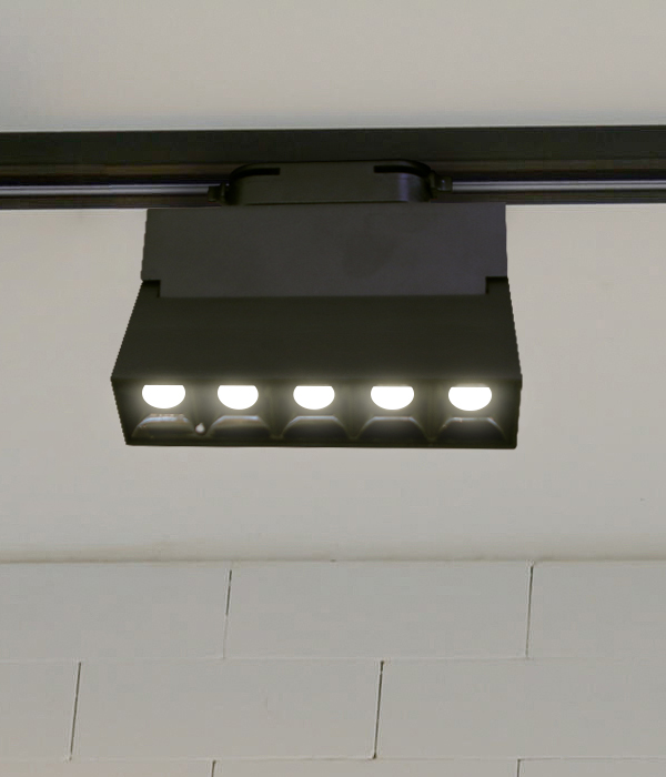 LED 폴더 레일 10W [블랙/화이트]