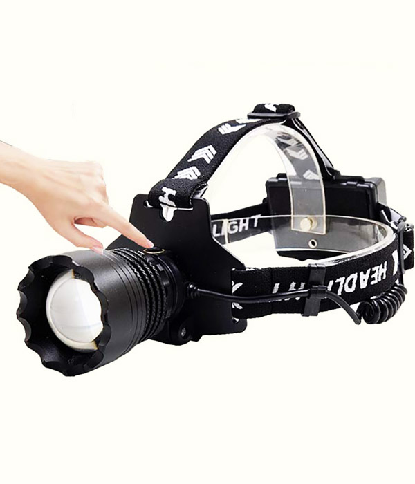 핀트 충전식 레이져 LED헤드랜턴